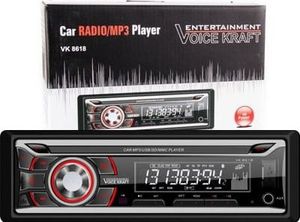 Radio samochodowe Voice Kraft Radio samochodowe Voice Kraft VK-8618 red RDS/USB/SD/Aux 1