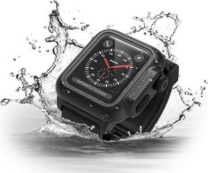 Catalyst Catalyst Waterproof - Etui wodoszczelne + pasek Apple Watch 38 mm seria 3 / seria 2 (czarne) 8