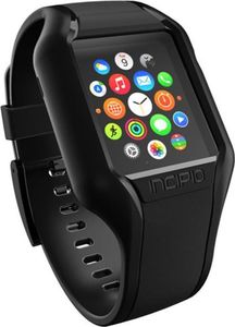 Incipio Incipio NGP Strap - Elastyczny pasek do Apple Watch 38mm (czarny) 3