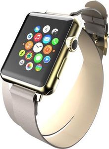 Incipio Incipio Reese Double Wrap - Skórzany pasek do Apple Watch 38mm (taupe) 1