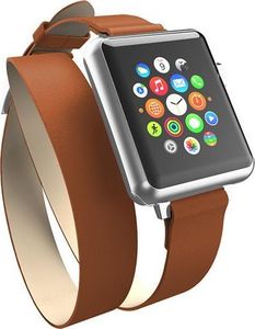 Incipio Incipio Reese Double Wrap - Skórzany pasek do Apple Watch 38mm (tan) 3