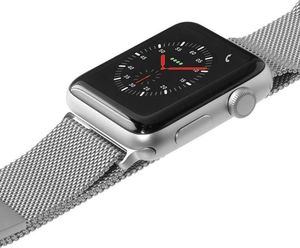 Laut Laut Steel Loop - Pasek ze stali nierdzewnej do Apple Watch 38/40 mm (srebrny) 2