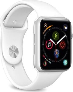 Puro PURO ICON Apple Watch Band Elastyczny pasek sportowy do Apple Watch 42 / 44 mm (S/M M/L) (biały) 1