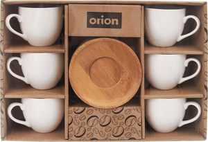 Orion Filiżanka porcelanowa, filiżanki, zestaw filiżanek do kawy, espresso, 100 ml, 6 sztuk 3