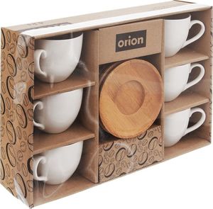 Orion Filiżanka porcelanowa, filiżanki, zestaw filiżanek do kawy, espresso, 100 ml, 6 sztuk 6