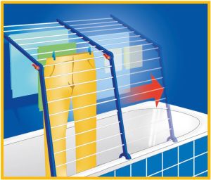 Suszarka na pranie Leifheit Pegasus Bath 5