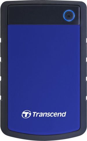 Dysk zewnętrzny HDD Transcend 25H3B 2TB Czarno-niebieski (TS2TSJ25H3B) 1