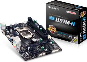 Płyta główna Gigabyte GA-H81M-H, H81, DualDDR3-1600, SATA3, HDMI, mATX (GA-H81M-H) 1