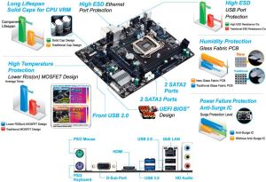 Płyta główna Gigabyte GA-H81M-H, H81, DualDDR3-1600, SATA3, HDMI, mATX (GA-H81M-H) 5