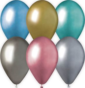 GoDan Balony lateksowe shiny mix kolorów - 33 cm - 50 szt. uniwersalny 1