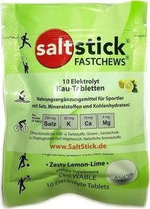 Salt Stick Elektrolityczne Pastyki do ssania SaltStick - 10 szt Smak cytrynowy Uniwersalny 1
