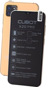 Smartfon Cubot X20 Pro 128 GB Dual SIM Złoty  (X20 PRO Gold) 2