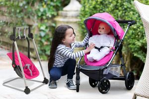 Chicco Chicco Wózek dla lalek 11w1 głęboki gondola spacerówka fotelik nosidełko krzesełko uniwersalny 16