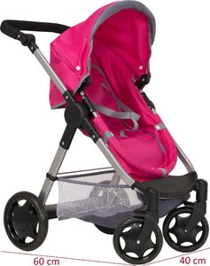 Chicco Chicco Wózek dla lalek 11w1 głęboki gondola spacerówka fotelik nosidełko krzesełko uniwersalny 19