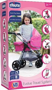 Chicco Chicco Wózek dla lalek 11w1 głęboki gondola spacerówka fotelik nosidełko krzesełko uniwersalny 2