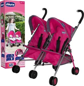 Chicco Wózek spacerówka dla lalek bliźniaków 1