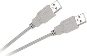 Kabel USB Import USB-A - USB-A 1.8 m Szary (V31AC-LEC-KPO2782-1.8) 1