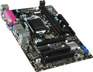 Płyta główna MSI H81M-E32 Intel H81 LGA 1150 (PCX/VGA/DZW/GLAN/SATA3/USB3/DDR3) mATX (H81M-E32) 3