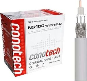 Conotech Kabel antenowy CONOTECH NS100 Trishield Pull Box 300m 1