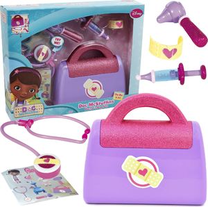 Giochi preziosi Disney Doktor DOSIA Klinika dla pluszaków Dośka zestaw lekarski mały lekarz w walizce kuferek uniwersalny 12