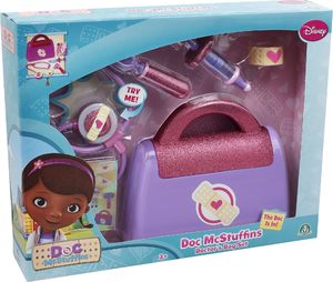 Giochi preziosi Disney Doktor DOSIA Klinika dla pluszaków Dośka zestaw lekarski mały lekarz w walizce kuferek uniwersalny 5
