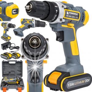 Wiertarko-wkrętarka Powermat 20V 10