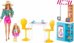 Lalka Barbie Mattel Barbie i Chelsea Sklep Lodziarnia (GBK87) 5
