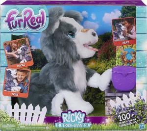 Hasbro Interaktywny pies FurReal Ricky szary (E0384) 2