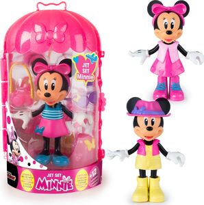 Imc Disney Myszka Minnie Mini Lalka Podróżniczka + szafa stroje uniwersalny 1