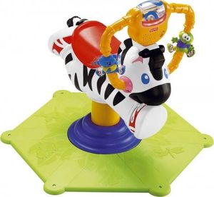 Huśtawka Fisher Price Bujaczek Zebra Skoczka (K0317) 1