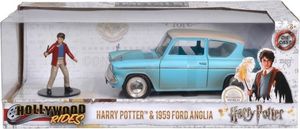 Jada Toys Harry Potter latający Ford 1959 Anglia + figurka niebieski 1