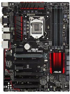Płyta główna Asus B85-PRO GAMER Intel B85, LGA1150 (2xPCX/VGA/DZW/GLAN/SATA3/USB3/DDR3) 2