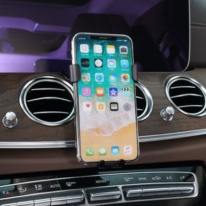 CLEC CLEC grawitacyjny uchwyt samochodowy na kratkę wentylacyjną nawiew Mercedes E czarny uniwersalny 6