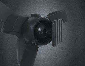 CLEC CLEC grawitacyjny uchwyt samochodowy na kratkę wentylacyjną nawiew Mercedes E czarny uniwersalny 7