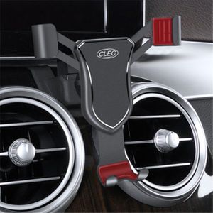 CLEC CLEC grawitacyjny uchwyt samochodowy na kratkę wentylacyjną nawiew Mercedes E czarny uniwersalny 8