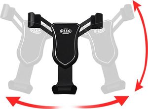 CLEC CLEC grawitacyjny uchwyt samochodowy na kratkę wentylacyjną nawiew Mercedes E czarny uniwersalny 9