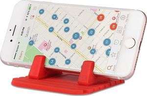 Podstawka Hurtel Uniwersalny uchwyt samochodowy silikonowa podstawka na telefon nano pad czarny uniwersalny 2