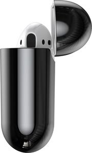 Baseus Baseus błyszczące silikonowe etui case na słuchawki AirPods 2gen / 1gen czarny (ARAPPOD-A01) uniwersalny 6