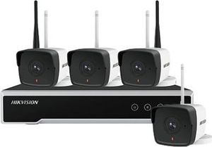 Kamera IP Hikvision Zestaw do monitoringu HikVision Hiwatch Series NK42W0-1T(WD) 1