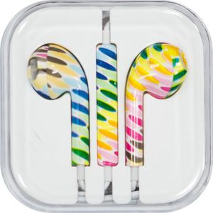 Słuchawki Hurtel  iPhone iPad iPod wielobarwne (wzór 12) 1