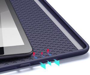 Etui na tablet Dux Ducis DUX DUCIS Osom żelowe etui na tablet Smart Sleep z podstawką iPad 10.2'' 2019 czarny uniwersalny 12
