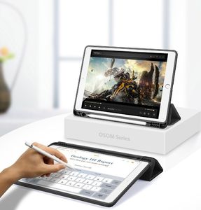 Etui na tablet Dux Ducis DUX DUCIS Osom żelowe etui na tablet Smart Sleep z podstawką iPad 10.2'' 2019 czarny uniwersalny 5