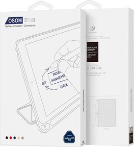 Etui na tablet Dux Ducis DUX DUCIS Osom żelowe etui na tablet Smart Sleep z podstawką iPad Pro 12.9'' 2018 czarny uniwersalny 11