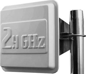 Antena RTV Wasserman Antena mikropaskowa 2,4 GHz 17 dbi gniazdo N gold 1