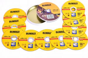 Dewalt tarcza do cięcia stali inox 125x1mm (DT42340-QZ) 2