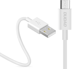Kabel USB Dudao USB-A - 1 m Biały (52129) 1