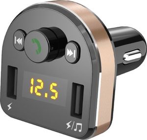 Ładowarka Dudao Transmiter FM 2x USB-A 3.4 A  (52167) 2