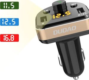 Ładowarka Dudao Transmiter FM 2x USB-A 3.4 A  (52167) 5