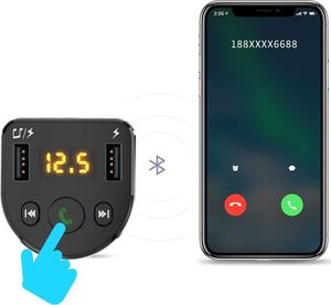 Ładowarka Dudao Transmiter FM 2x USB-A 3.4 A  (52167) 6