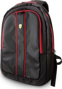 Plecak Ferrari Ferrari Plecak FESNMBP15BK 15" czarny/black On Track uniwersalny 2
